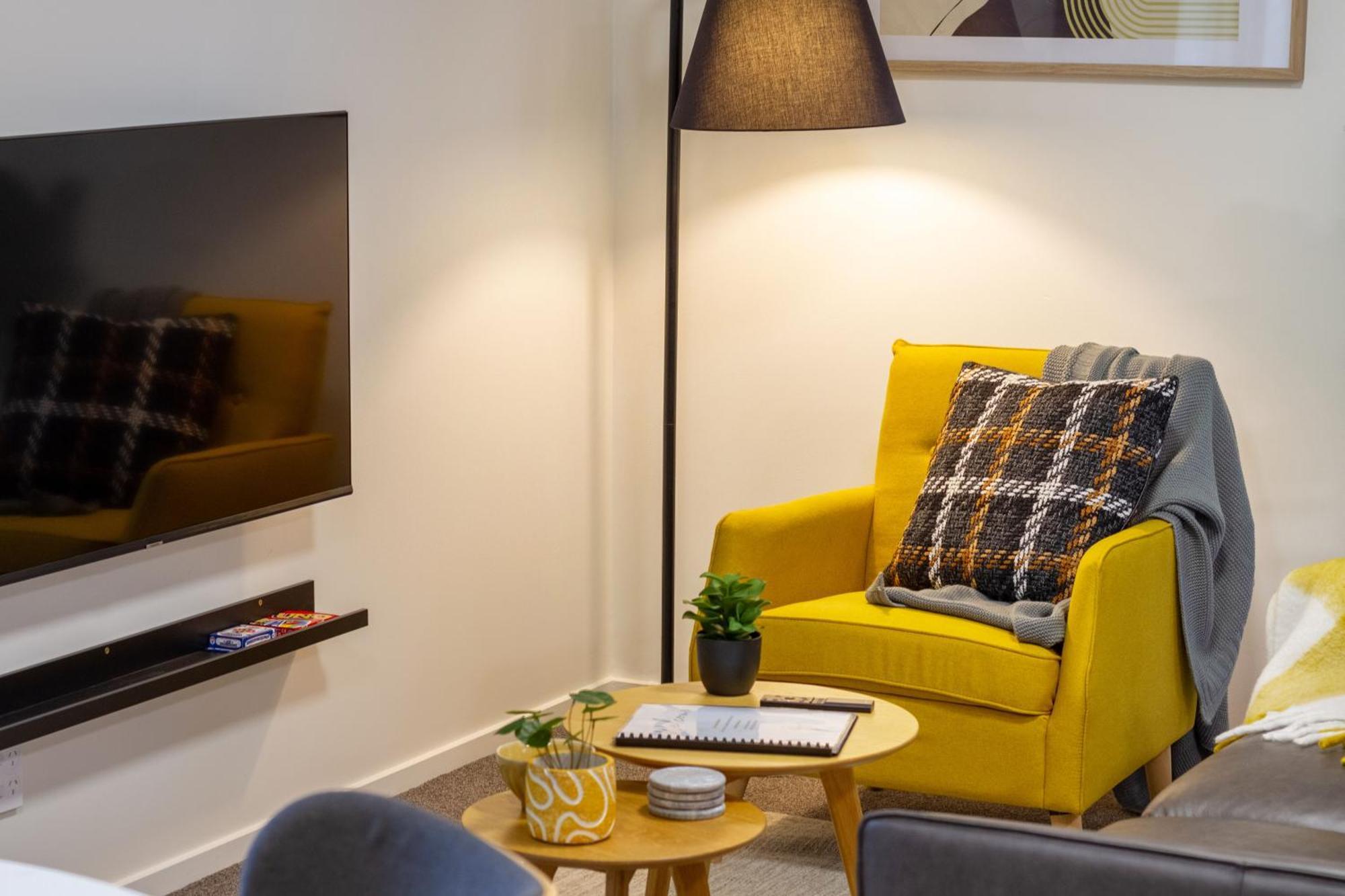 Warm Chch Apartment Park View & Garage Parking Κράισττσερτς Εξωτερικό φωτογραφία