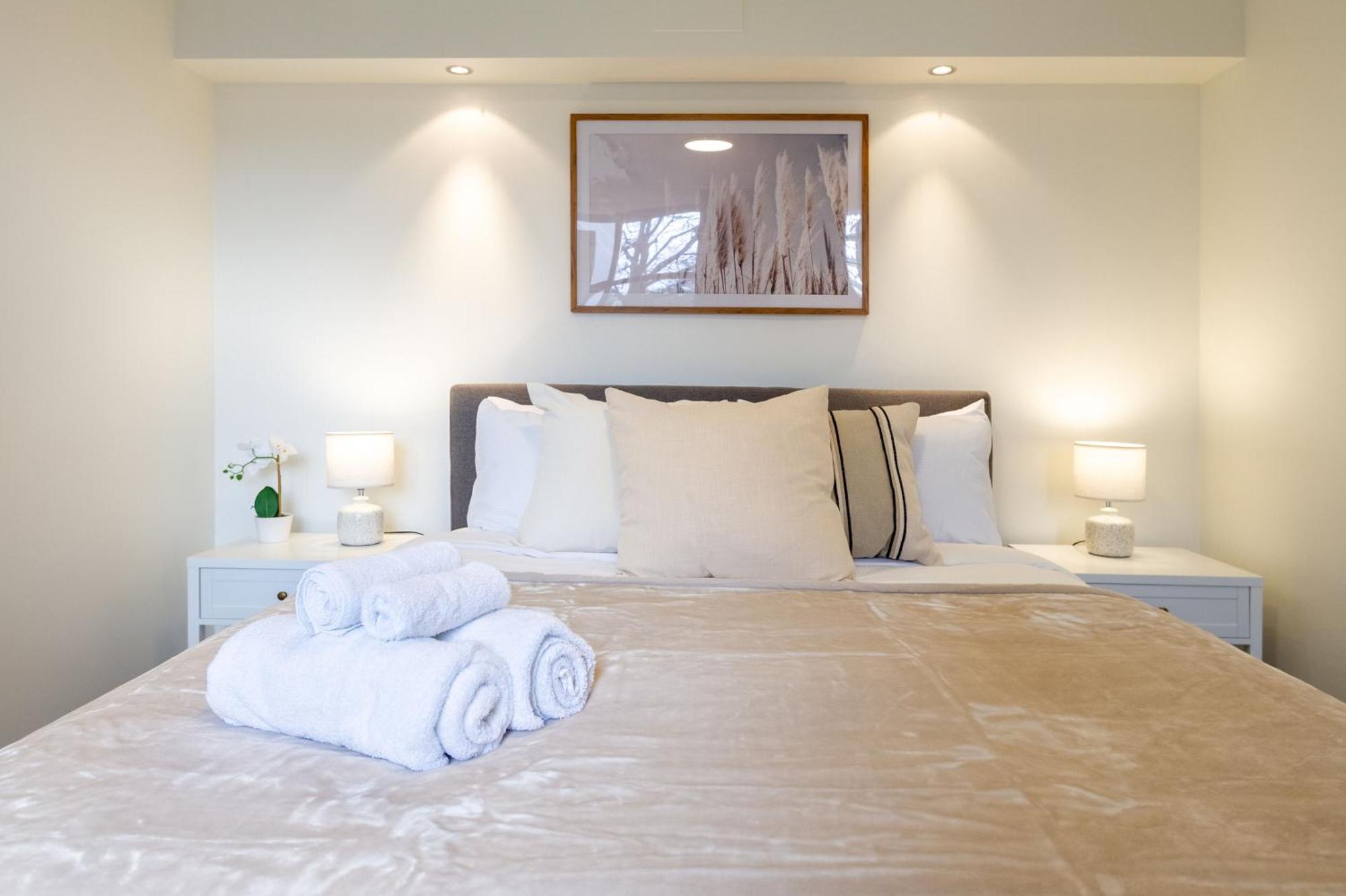Warm Chch Apartment Park View & Garage Parking Κράισττσερτς Εξωτερικό φωτογραφία