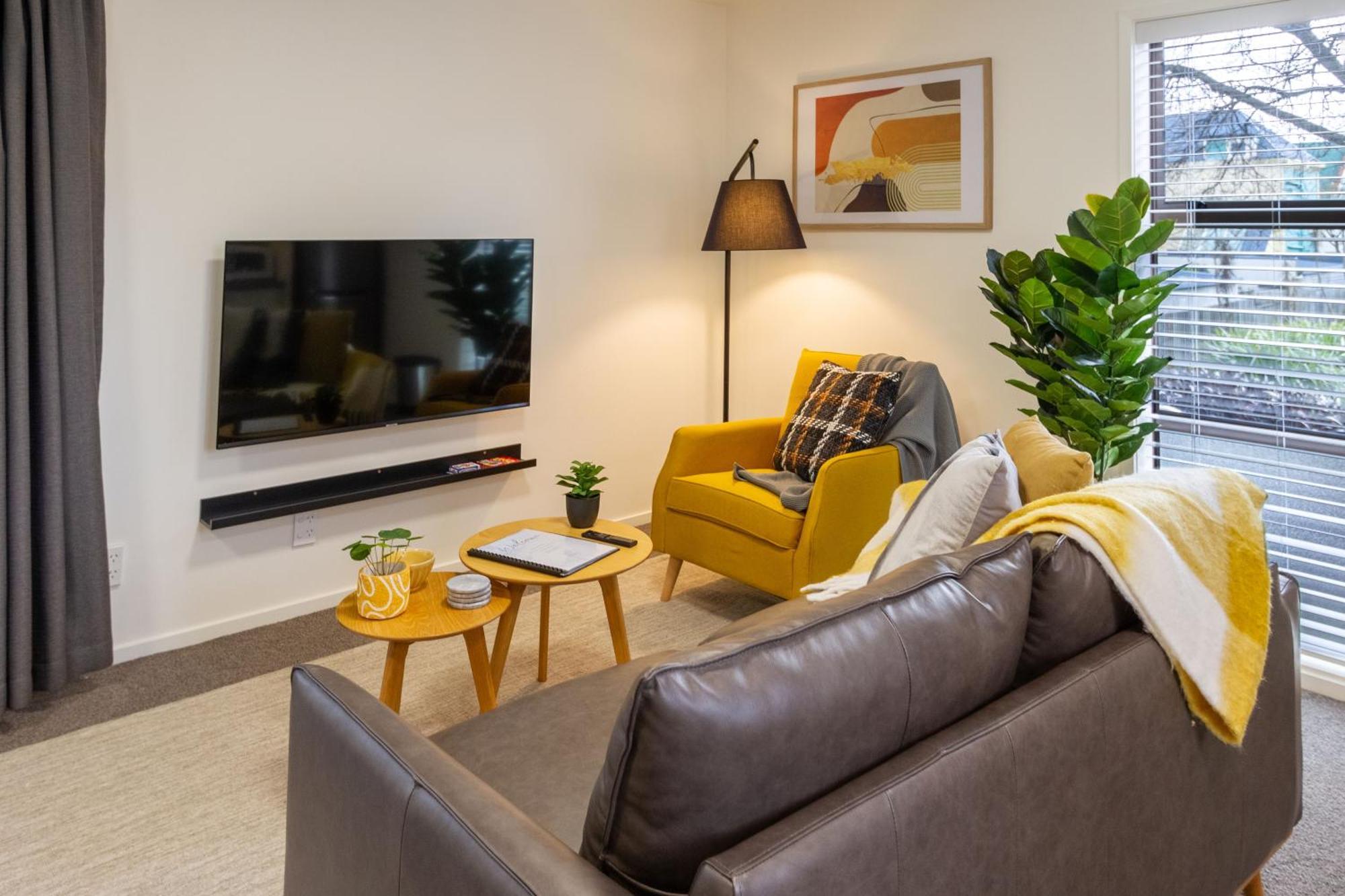 Warm Chch Apartment Park View & Garage Parking Κράισττσερτς Εξωτερικό φωτογραφία