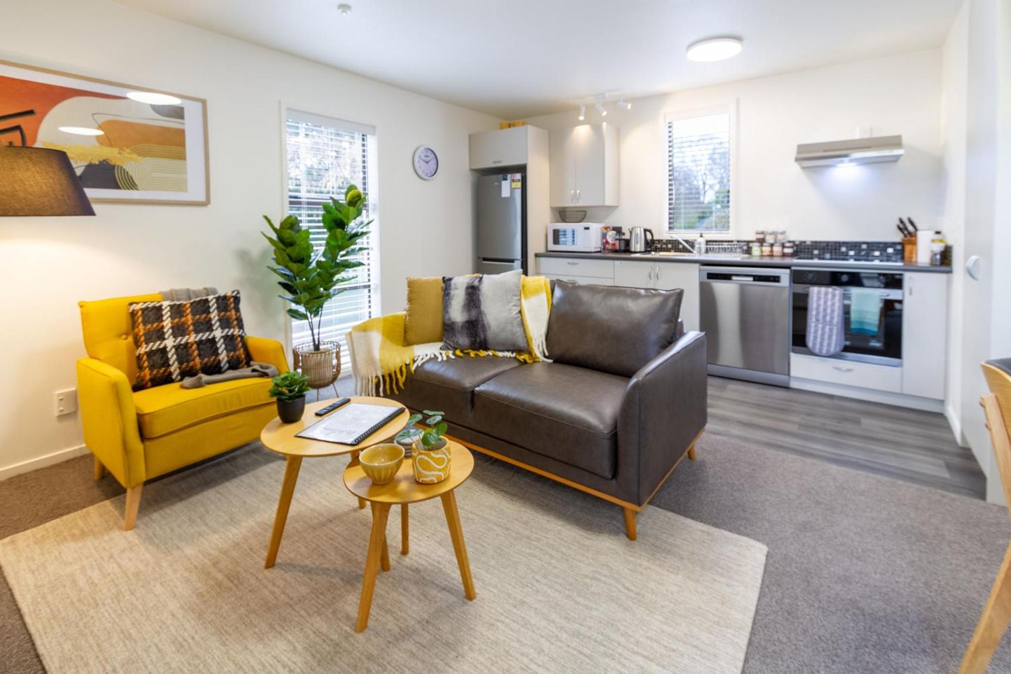 Warm Chch Apartment Park View & Garage Parking Κράισττσερτς Εξωτερικό φωτογραφία