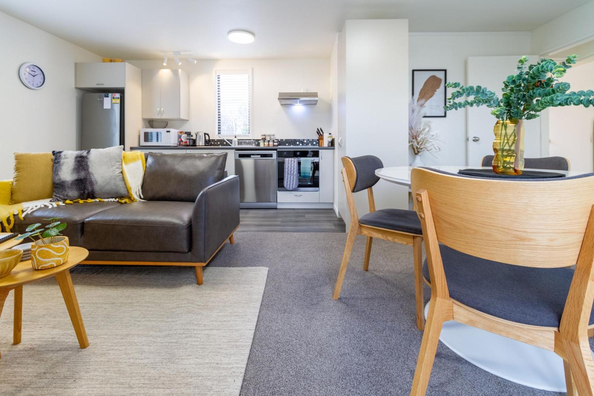 Warm Chch Apartment Park View & Garage Parking Κράισττσερτς Εξωτερικό φωτογραφία